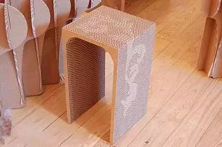 创意| 瓦楞纸家具,打造时尚环保新住宅!_蜂窝