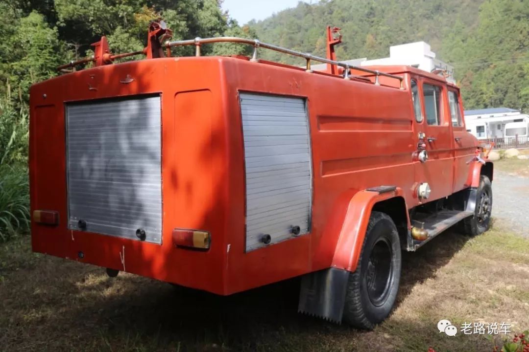 90年代的回忆解放ca141双排消防车