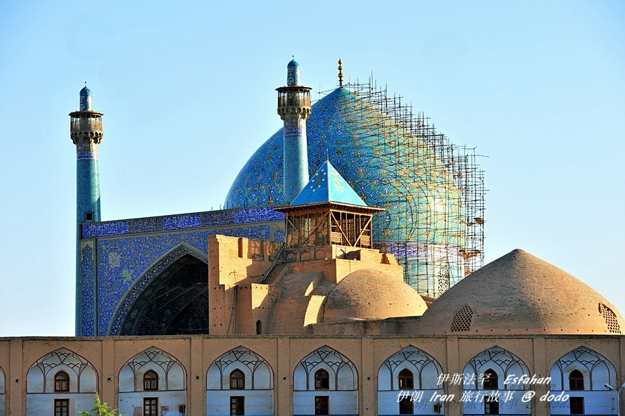 伊玛目广场看看世界第二大广场是啥样伊朗之旅