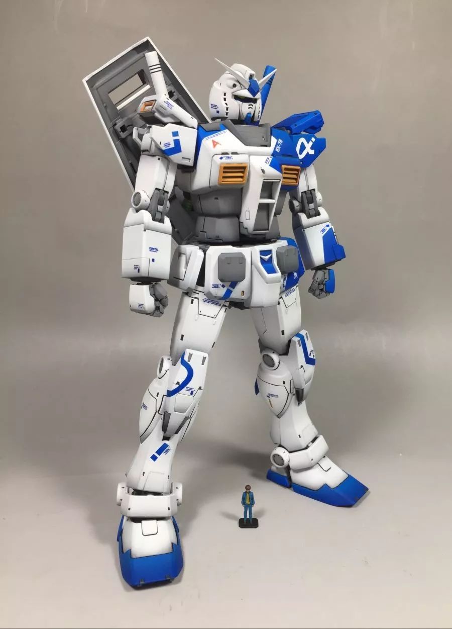 盾牌爱了这只阿姆罗专属涂装rx782不要太帅