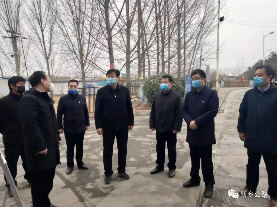 市公路局领导检查疫情防控期间公路保畅通情况_阮清献