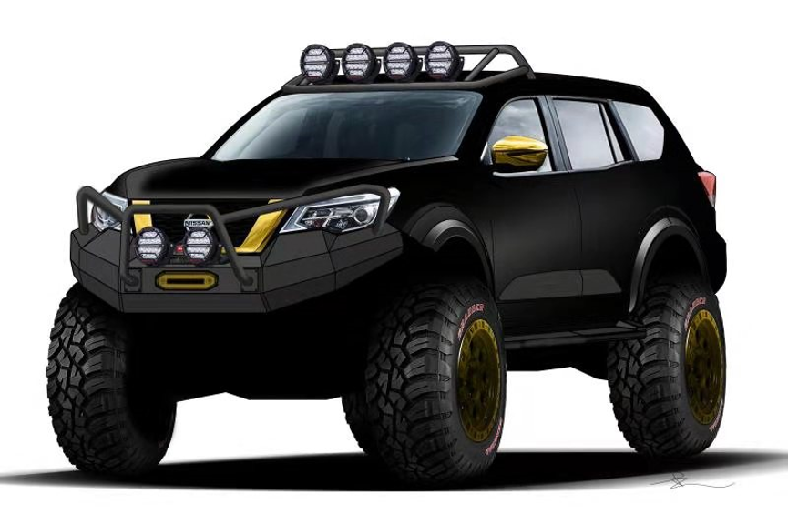 攀岩版东风日产途达定位于全境越野suv,堪称20万元级"小途乐".