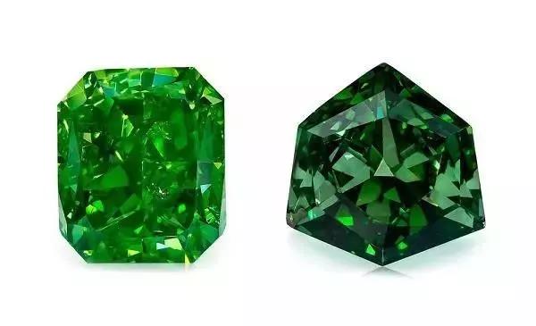 美丽却复杂罕见而昂贵令人叹为观止的绿色钻石