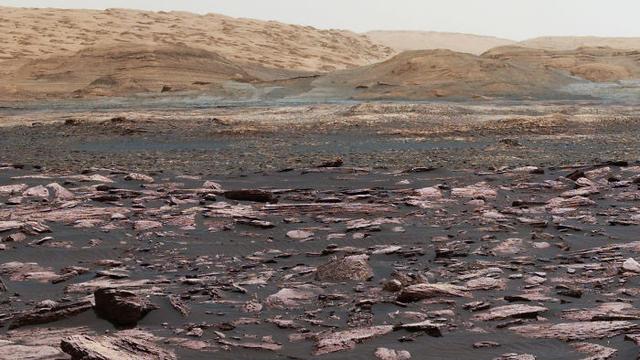 30张火星表面照片好奇号7年多时间拍摄原来火星表面长这样