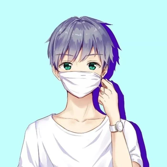 口罩头像专场武汉加油胜利就在眼前