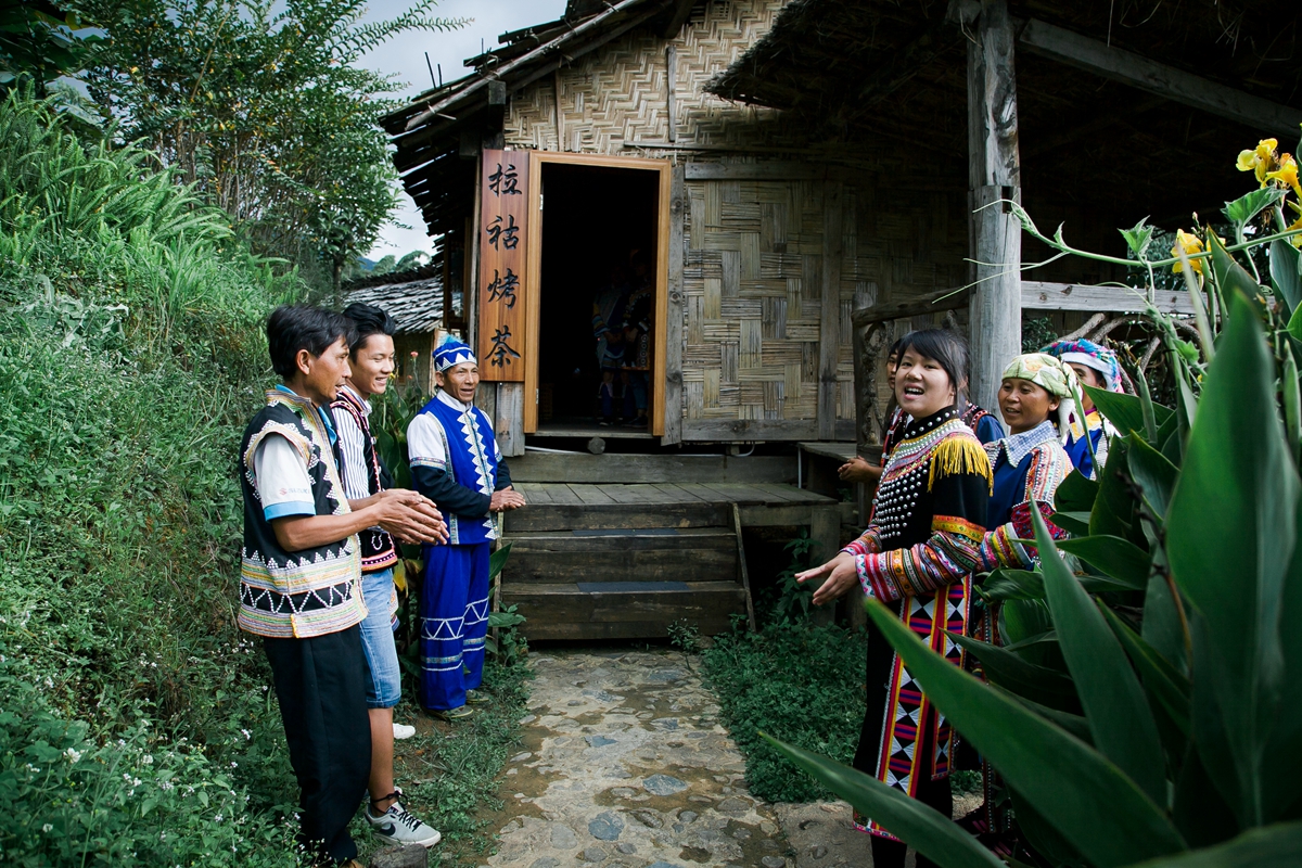 雲南臨滄南美古村確的說,這裡是臨滄臨翔區南美拉祜族鄉南愣田自然村