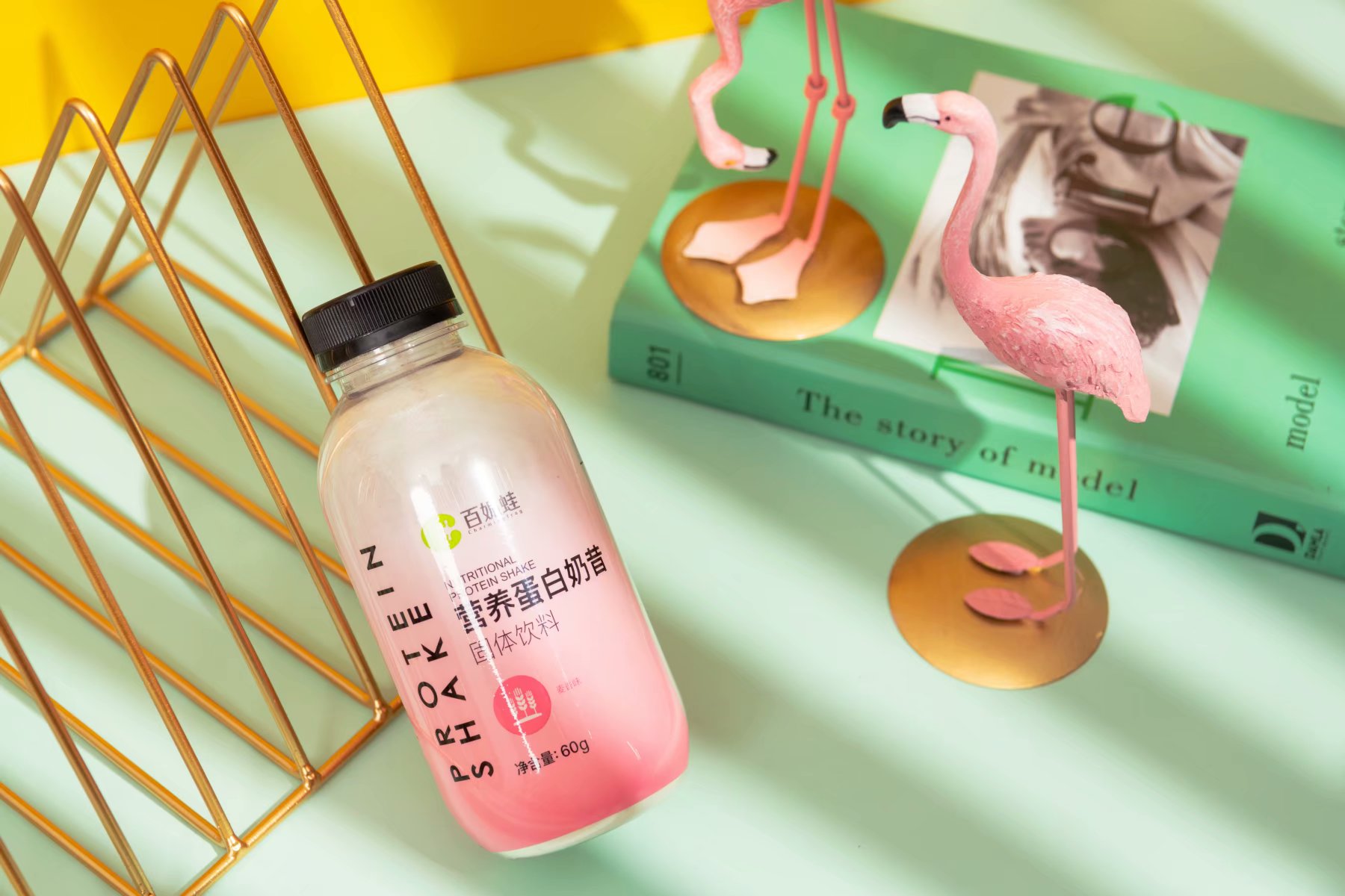 百媚蛙营养蛋白奶昔固体饮料
