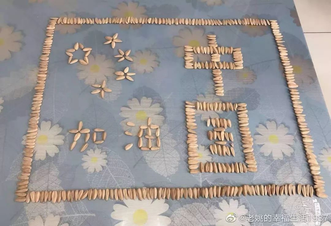 不瞒你说,嗑瓜子也能嗑出艺术品~_拼图