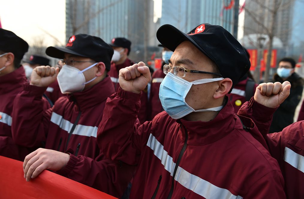 我省第三批援鄂醫療隊!山西省國家緊急醫學救援隊馳援湖北