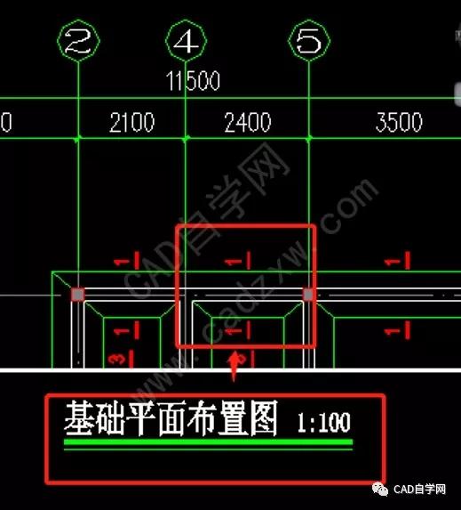 结构专业cad识图实例讲解