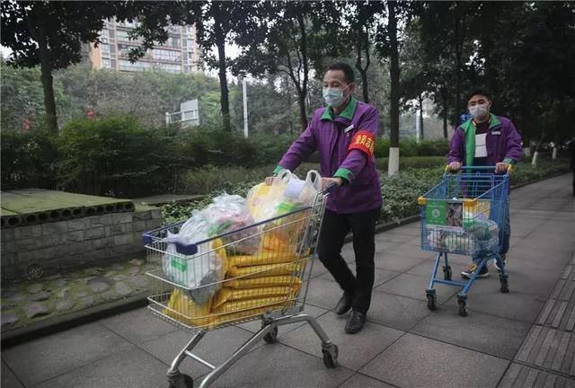 暖心服务送货上门步步高超市特别的爱给宅在家的你