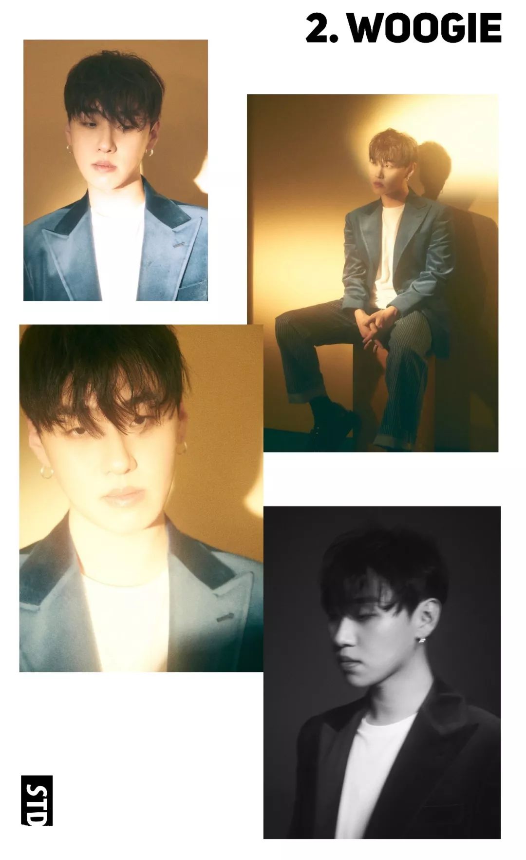 与同辈的一些制作人相较,woogie(woogie park)虽也拥有不错的外貌,但