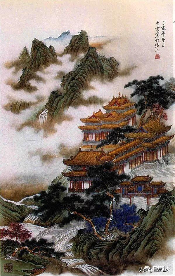 界画山水楼阁画欣赏