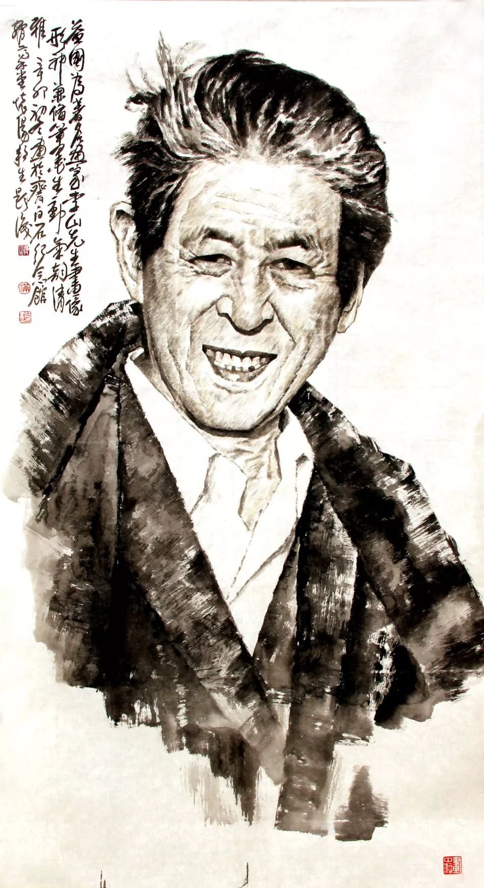 作品展满益国水墨人物画欣赏