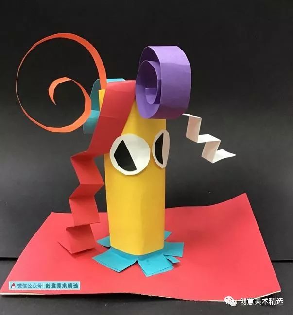 纸塑手工课例可爱个性的立体玩偶有课件