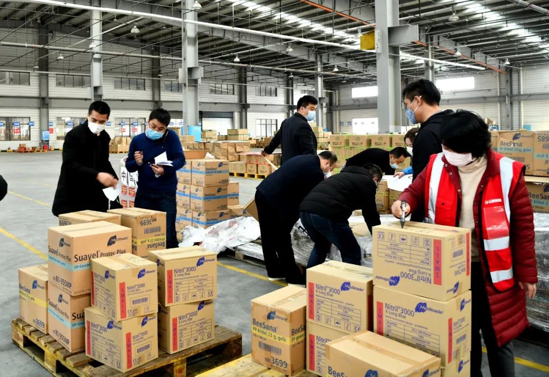 当天到当天捐!步步高捐赠首批德国采购120万医疗防护物资