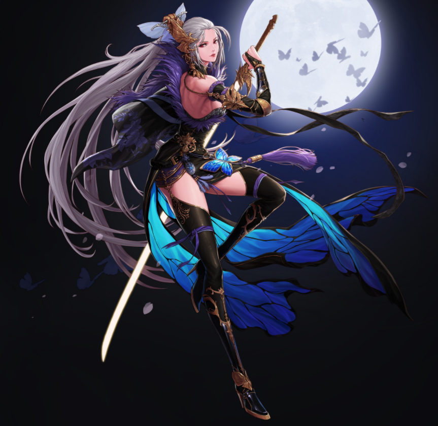 dnf韩服大秀女鬼同人插画场面一度香艳老伙计顶不住