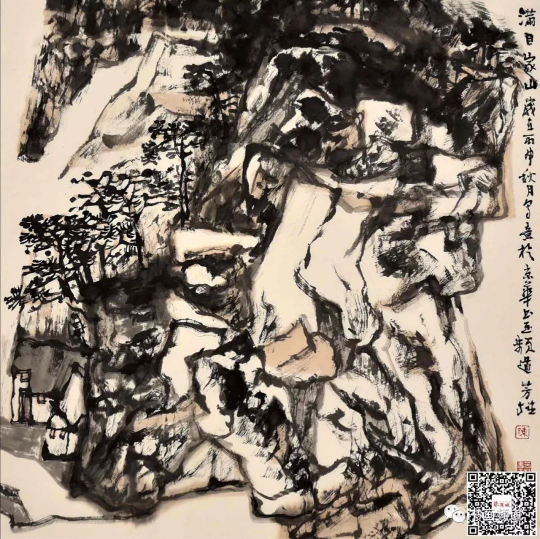 宅家抗"疫"鉴赏手册:画是生命树上的一片叶子_陈芳桂
