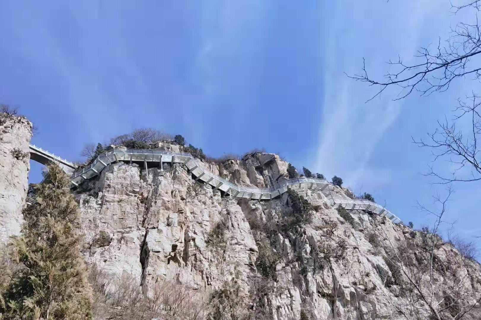 章丘三王峪山水风景园图片