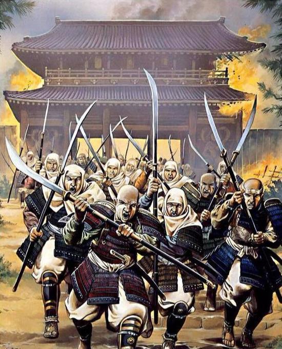 日本古代的特色武士刀剃刀是一种类似中国关刀外形的武器