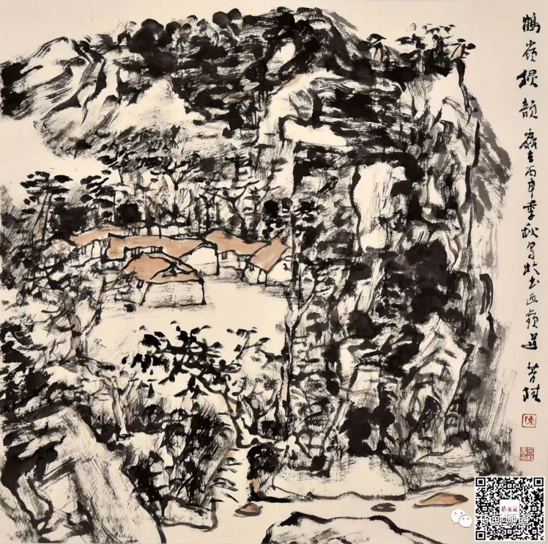 宅家抗"疫"鉴赏手册:画是生命树上的一片叶子_陈芳桂