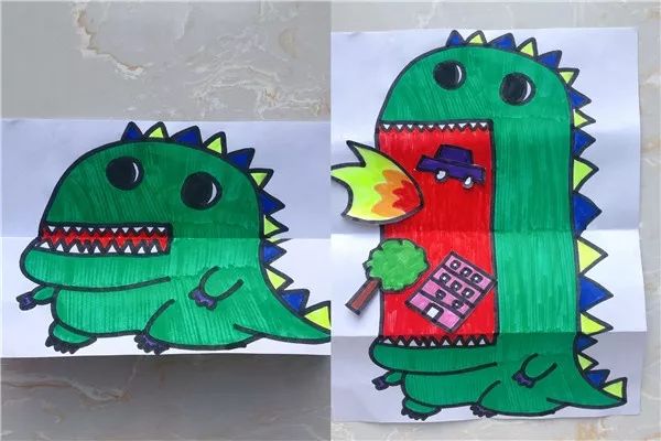 市实幼云课堂有趣的伸缩画