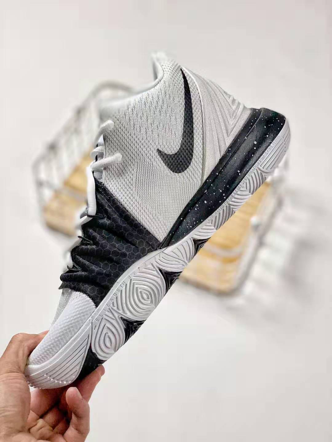 nikekyrie5黑白奥利奥实拍