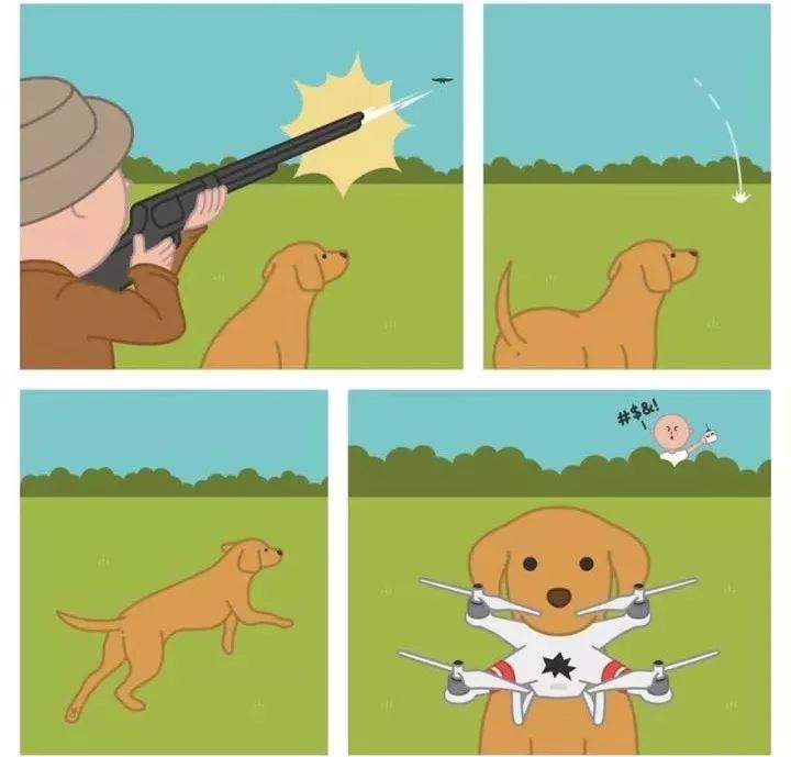 一组无厘头的4格漫画,治愈不开心,让你开怀大笑