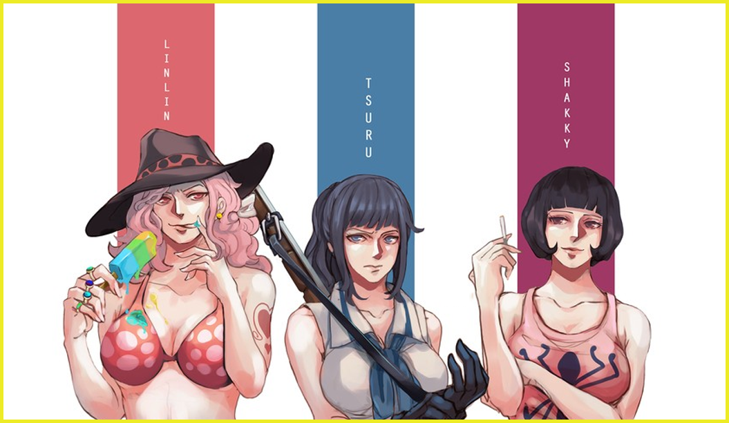 原创海贼王没有女性可以逃过岁月的摧残珍惜现在的娜美罗宾吧