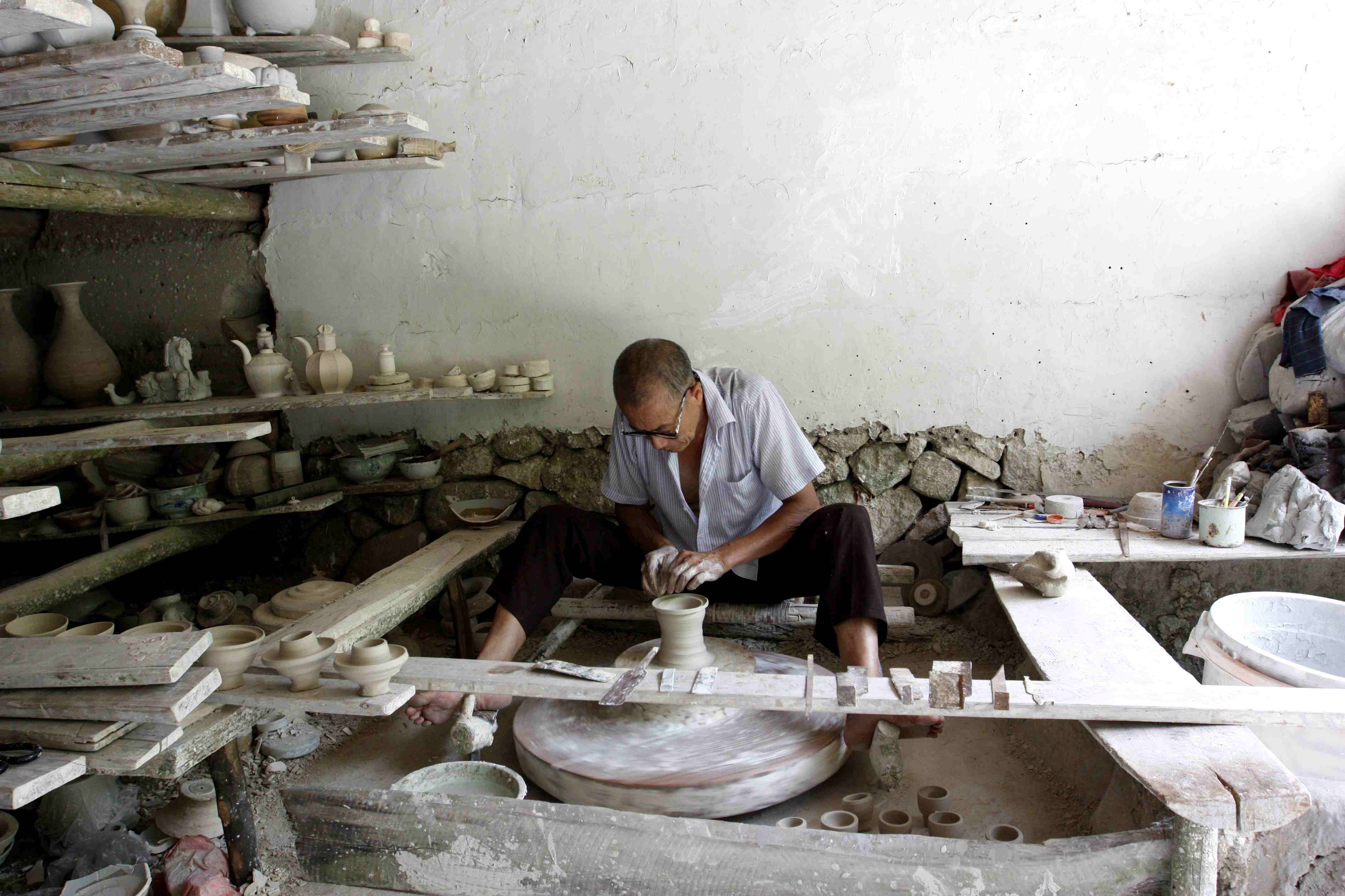 将乐大南坑陶瓷烧制技艺,最原始的古法烧制陶瓷技艺传承非常重要