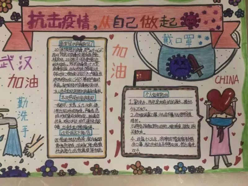 長沙市天心區各學校孩子們的手抄報作品▲株洲市醴陵實驗小學孩濁們