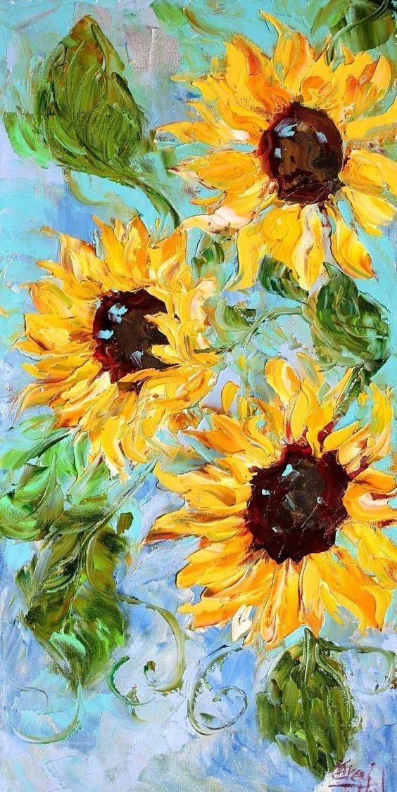 油画-颜料的碰触,美炸