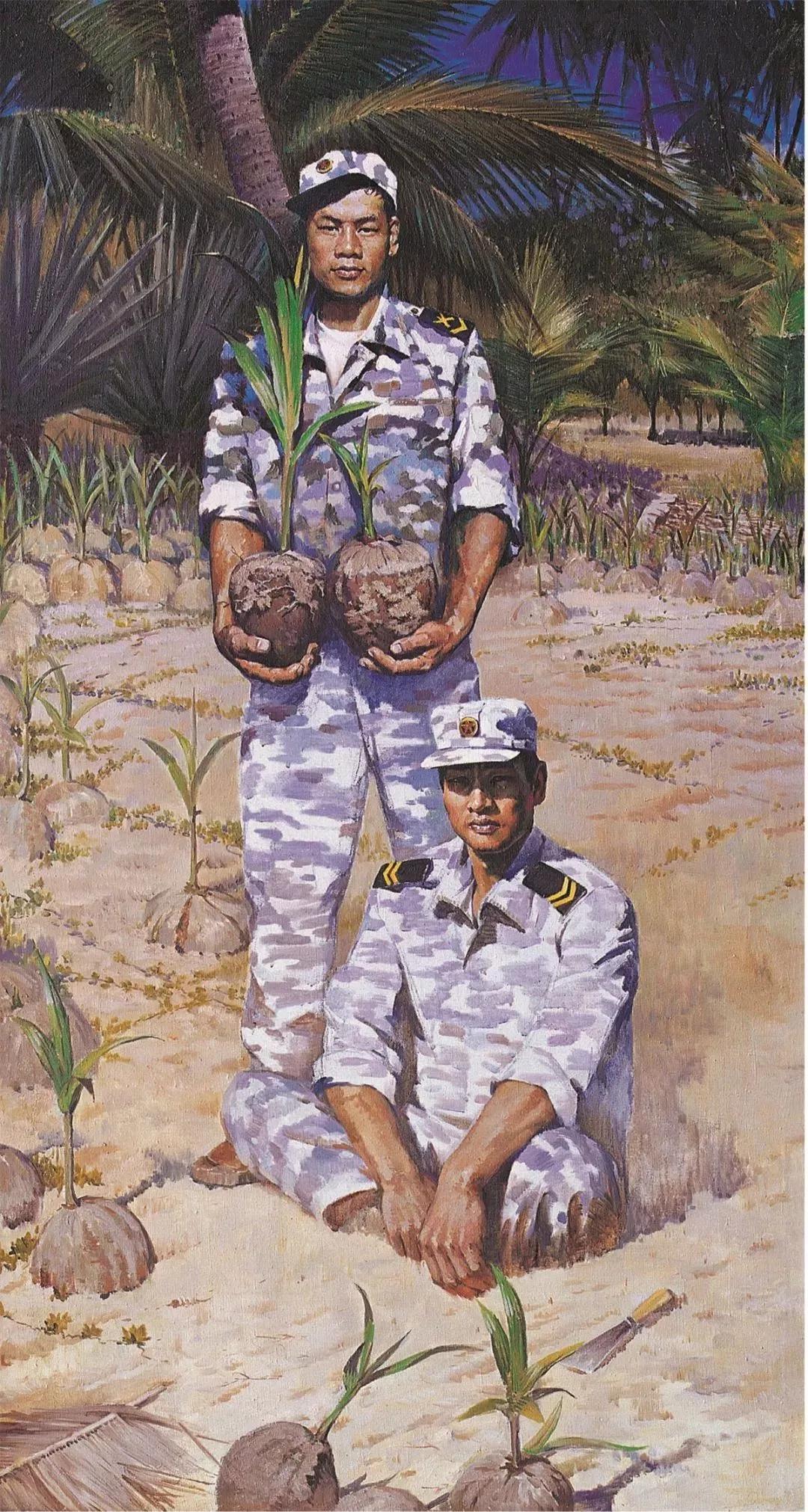 周补田我爱海军我画海军