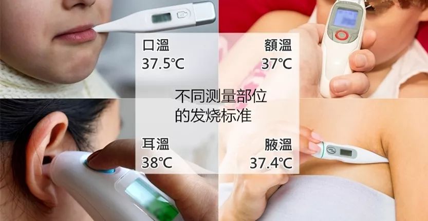 一般来说,肛温温度最高,其次是耳温,耳温约比肛温略低,口温则比肛温低