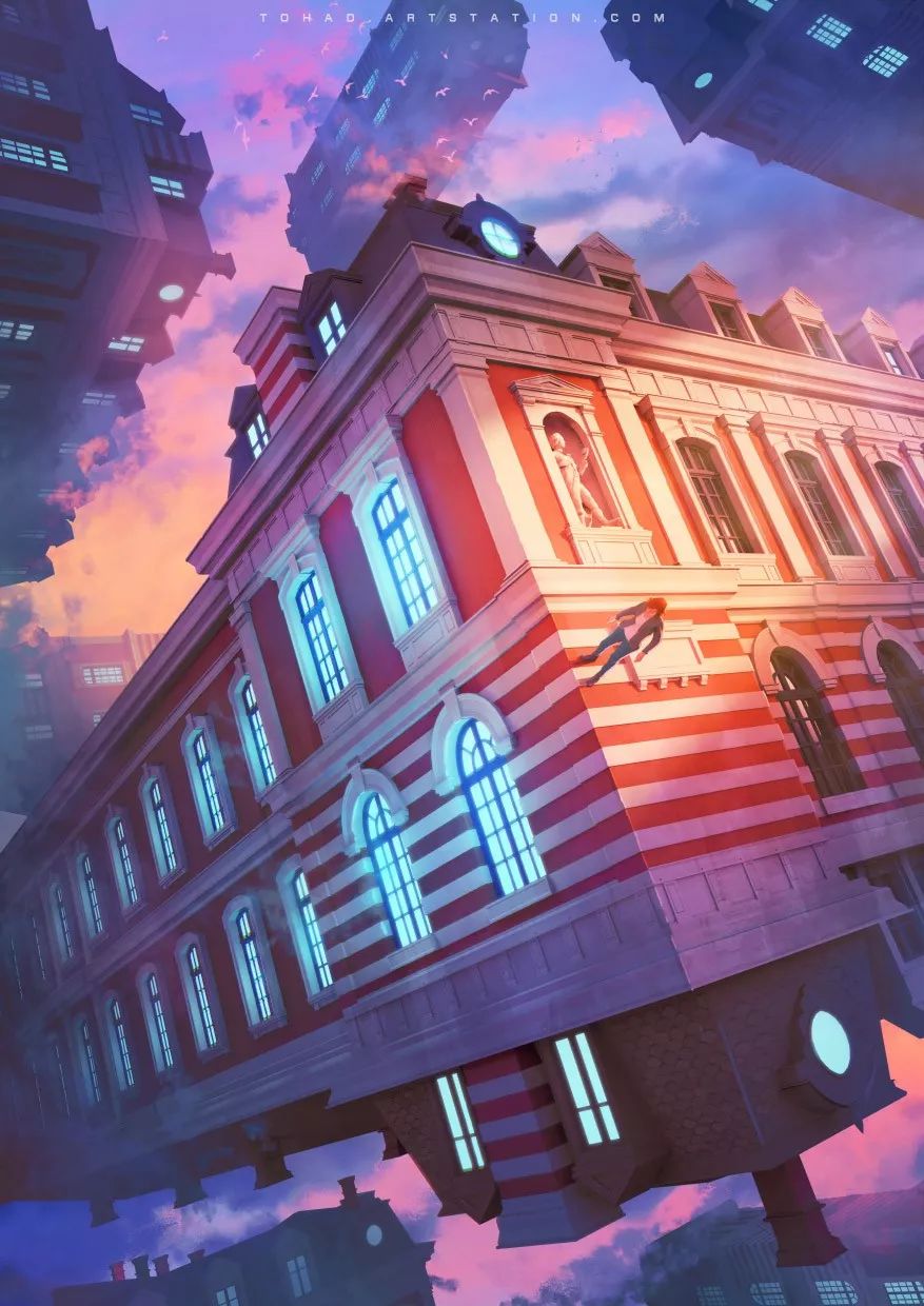 的场景,让人一眼就能反映角色性格的造型,到处都充满了小细节配色舒服