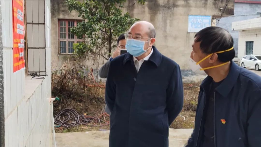 张万冬到乡镇督导疫情防控工作