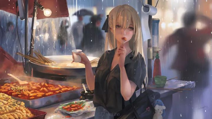 韩国插画大师最新创作性感美女,看完让人迷醉_作品