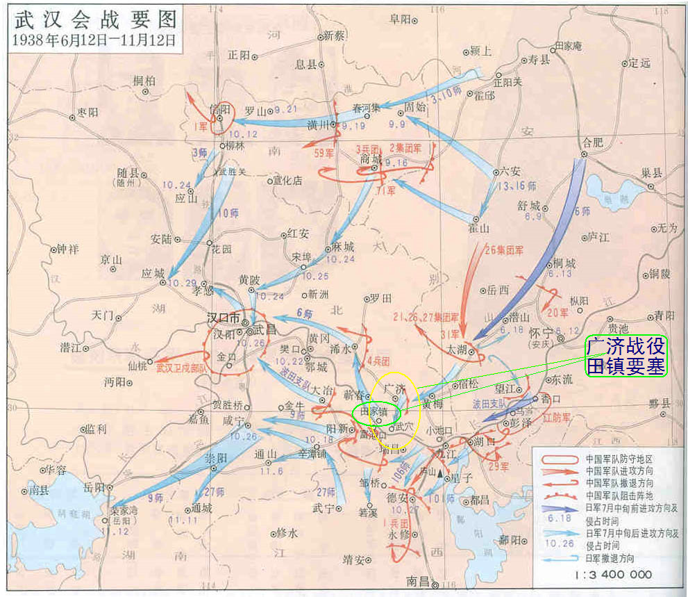武汉会战虽然失败,但这却是抗日战争战略防御阶段规模最大,时间最长