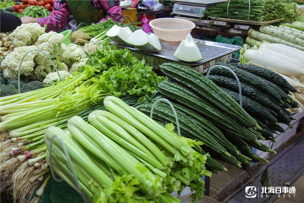 多圖實拍疫情下的北海菜市場