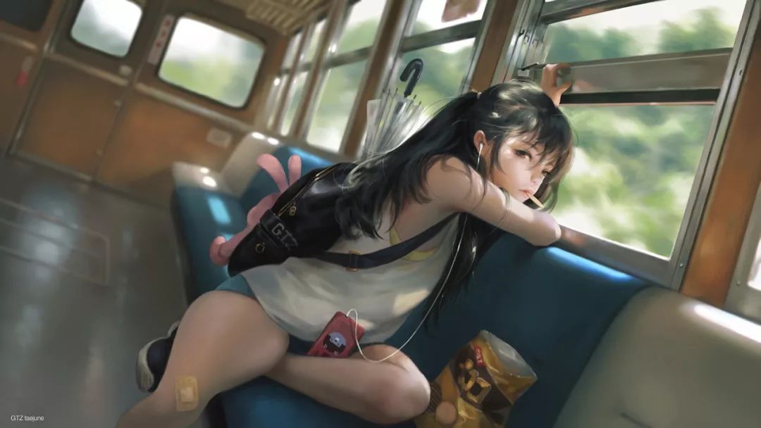 原创太养眼了韩国插画大师最新创作性感美女看完让人迷醉