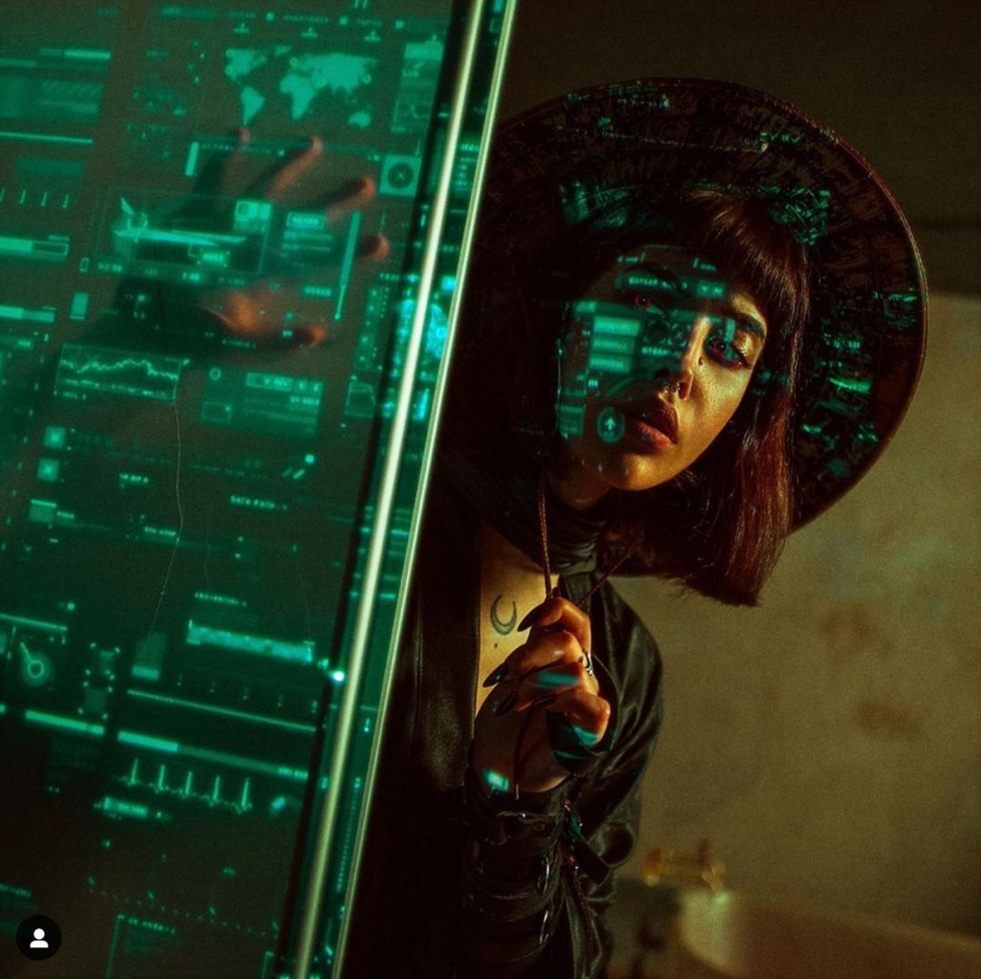 超炫霓虹武士,俄罗斯摄影师制造