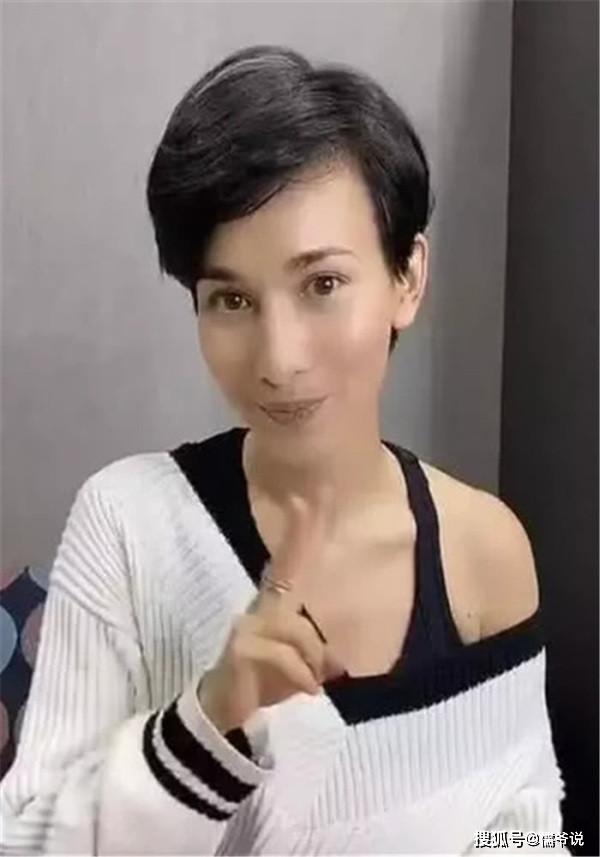 有种"夫妻相"叫韩庚卢靖姗, 卢靖姗婚后剪短发, 竟撞脸韩庚!