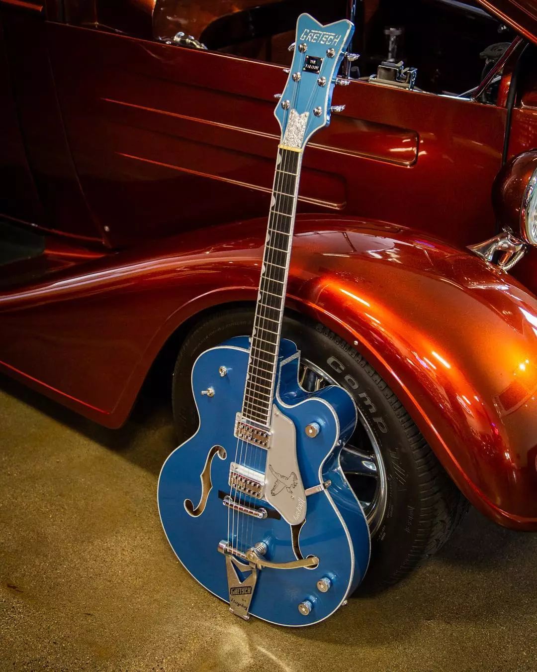 大电影一个明星的诞生中美轮美奂的gretsch吉他还有ladygaga