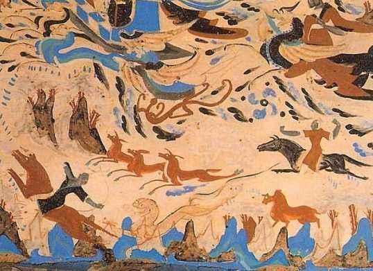 敦煌莫高窟的壁画华夏文明与佛教文化的一次完美融合