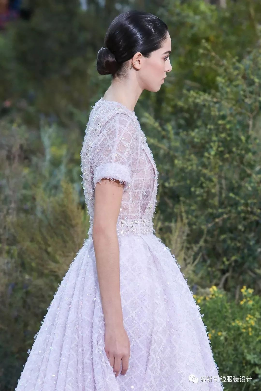 chanel 2020春夏高定时装秀_连衣裙