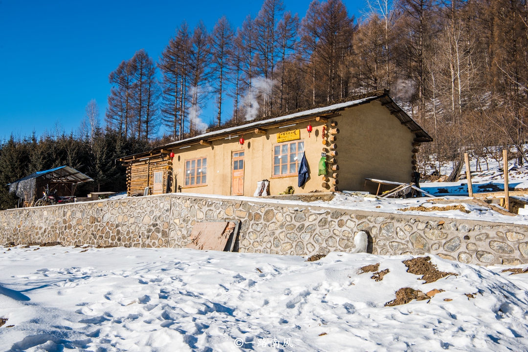 原创吉林最美丽的村庄景色不输东北雪乡没有集体供暖却暖洋洋