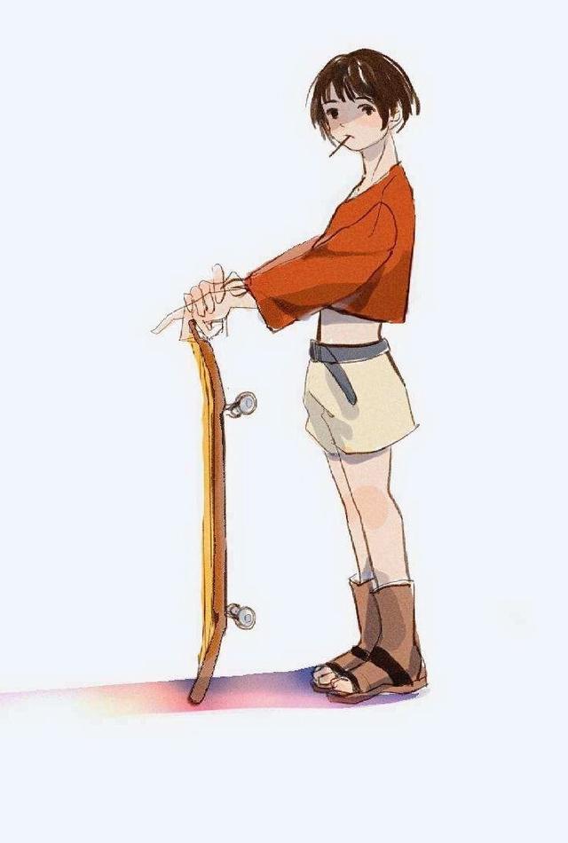 并且是个玩滑板的高手,出演起来还是有一定难度的,加上顾淼到小说完结