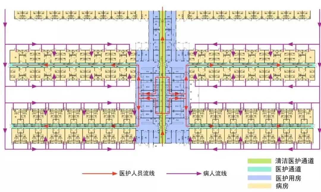 雷神山平面图图片