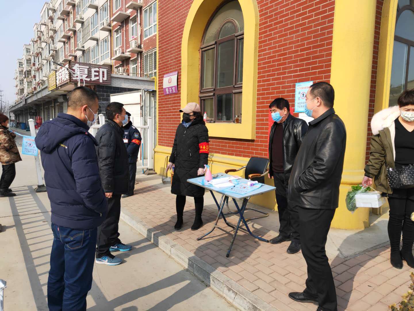 河北保定竞秀区富昌乡大祝泽村驻村第一书记带头坚守防控一线