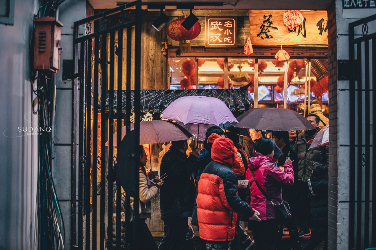 去年今天，户部巷游人如织：武汉人的“过早”是一座城的人文缩影